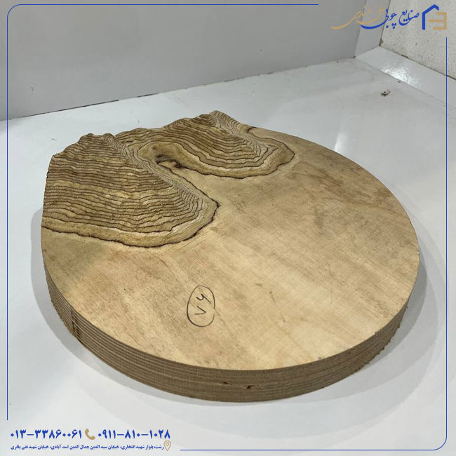 سینی چوبی از جنس پلی وود