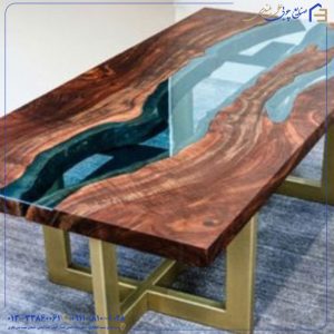 ترکیب چوب با فلز و رزین