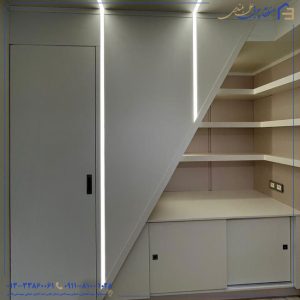 کاور پله و دسترس برای بالکن و ایجاد کمد و دکوری