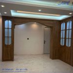 دکوری بین سالن پذیرایی و اتاق خواب