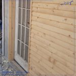 درب چوبی رستوران،کافه،دیوارپوش از چوب نراد روسی