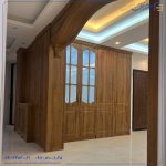 دکوری بین سالن پذیرایی و اتاق خواب