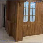 دکوری بین سالن پذیرایی و اتاق خواب