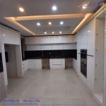 کابینت دو کد از هایگلاس سفید