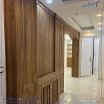 دکوری بین سالن پذیرایی و اتاق خواب