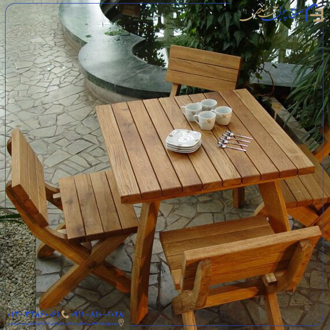 صندلی چوبی تاشو