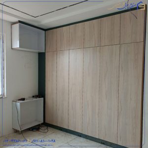 کمد دیواریMDF پروژه آقای شکوری
