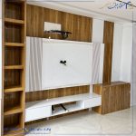 تی وی بار؛ طراحی مدرن تلویزیون و فضای بار خانگی