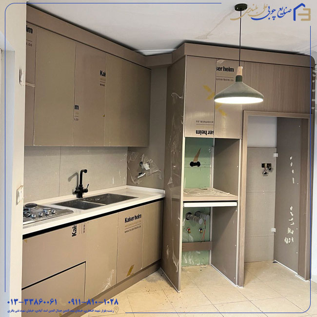 کابینت مینی مال با صفحه کابینت کرین