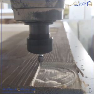 طراحی و ساخت چهره و طرح دلخواه روی چوب طبیعی