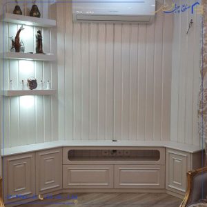 ایده‌های جذاب و کاربردی برای دکوراسیون پشت تلویزیون