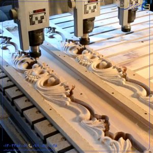 سی ان سی چوب و ام دی اف