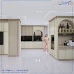 طراحی کار کابینت منبران قبل از اجرا
