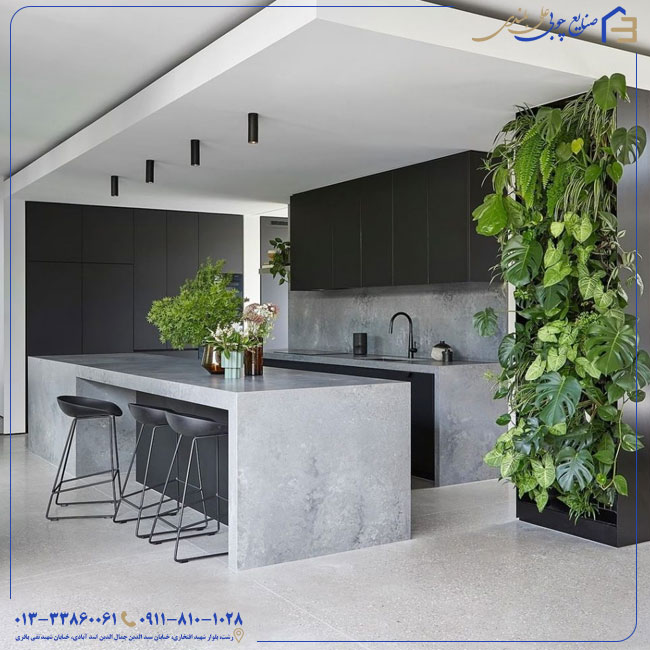 کابینت آشپزخانه هایگلاس ایرانی