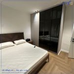 ساخت کمد و کابینت هایگلاس طوسی با پوشش شیشه