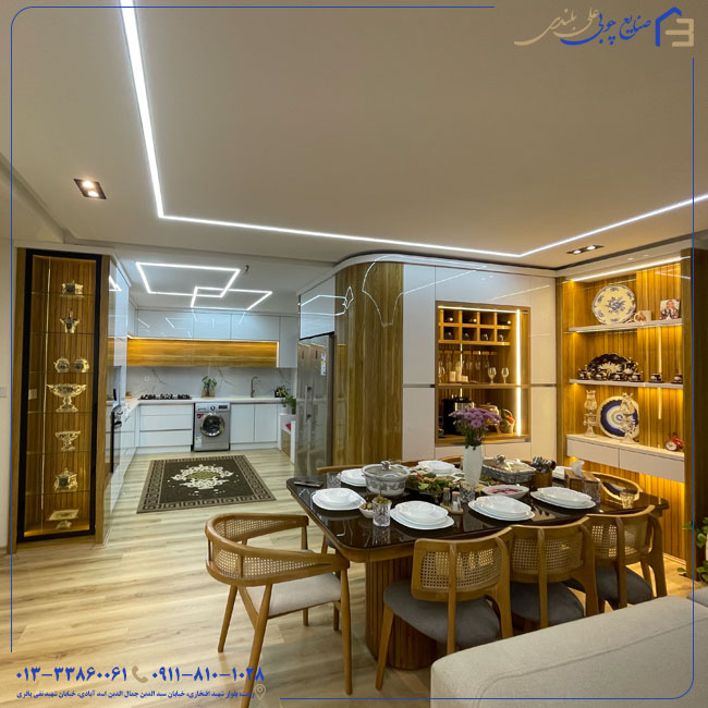 کابینت هایگلاس و پلی‌گلاس