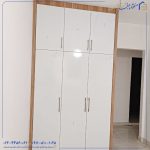 کمد دیواری بدنه ملامین با روی کار امدیاف | قیمت، طراحی و مزایا