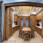 بازسازی کامل کمد دیواری، کابینت ممبران آشپزخانه، ویترین و درب‌های نراد | اجرای تخصصی