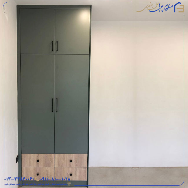 کمد دیواری سبز ترند روز ۲۰۲۶ | صنایع چوبی علی بلندی | طراحی مدرن و لاکچری